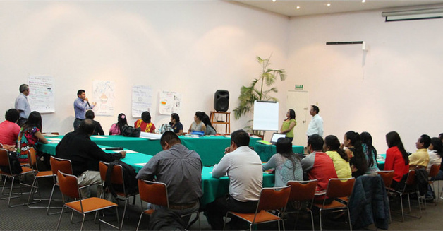 Workshop. Photo: Gobierno de Oaxaca.