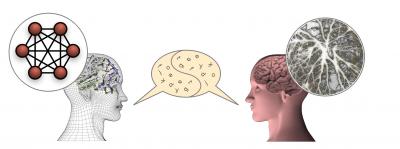 A network of artificial neurons learns to speak with humans without knowing the rules of language