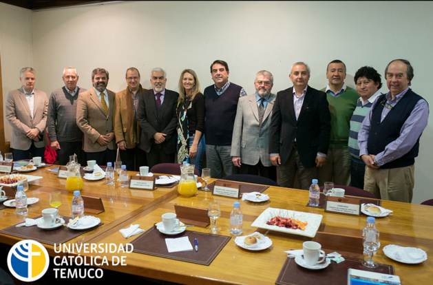 The UNESCO Chair meets with Chilean businessmen