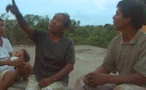 Inhabitants of the Amazon talk about the time of the day with signs